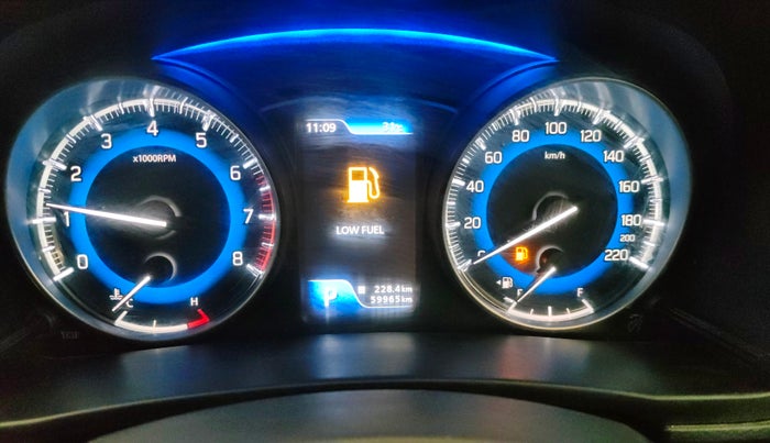 2021 Maruti Baleno ZETA CVT PETROL 1.2, Petrol, Automatic, 59,964 km, Odometer Image