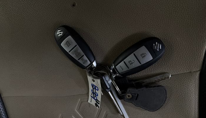 2014 Maruti Ciaz ZXI, Petrol, Manual, 48,904 km, Key Close Up