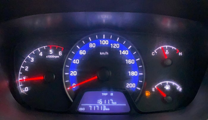 2017 Hyundai Xcent S 1.1 CRDI, Diesel, Manual, 71,713 km, Odometer Image