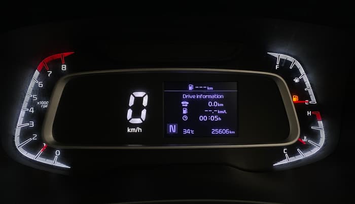 2022 KIA SONET HTK PLUS 1.0 IMT, Petrol, Manual, 25,603 km, Odometer Image