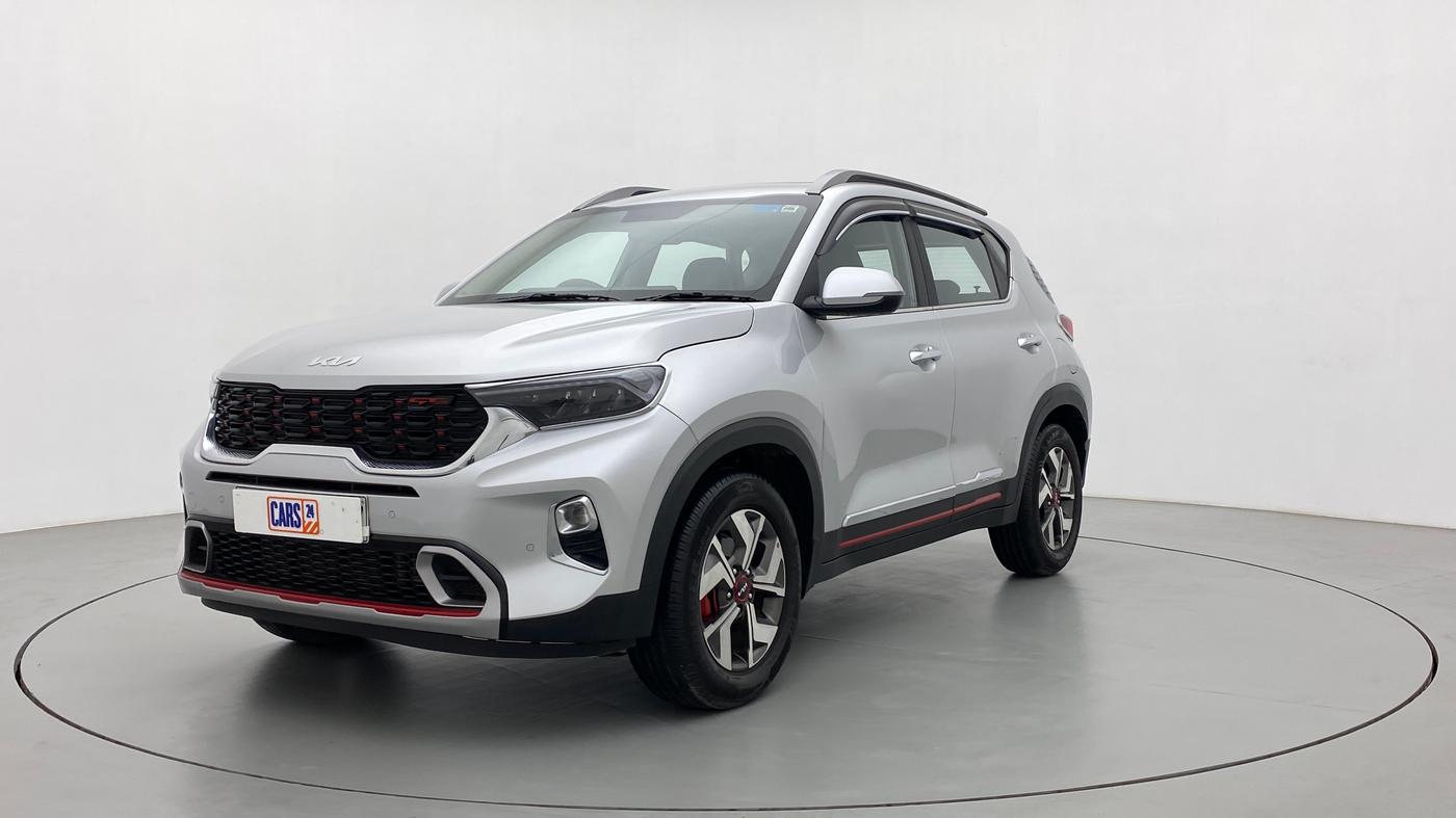 2022 KIA SONET GTX PLUS 1.5 AT, Diesel, Automatic, 5,758 km, Left Front Diagonal