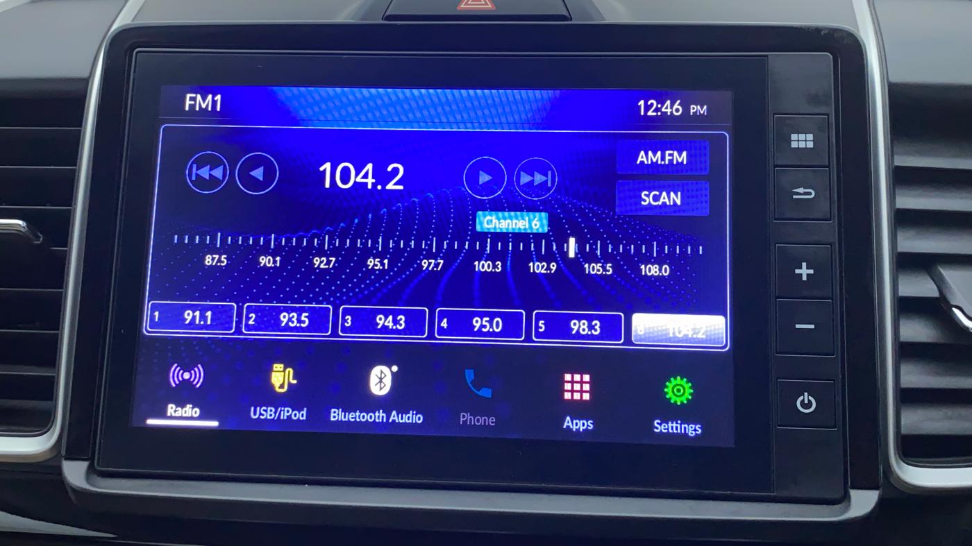 2022 Honda City 1.5L I-VTEC V MT 5TH GEN, Petrol, Manual, 20,344 km, Infotainment System