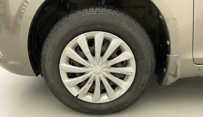 2015 Maruti Swift Dzire VXI, Petrol, Manual, 73,453 km, Left Front Wheel