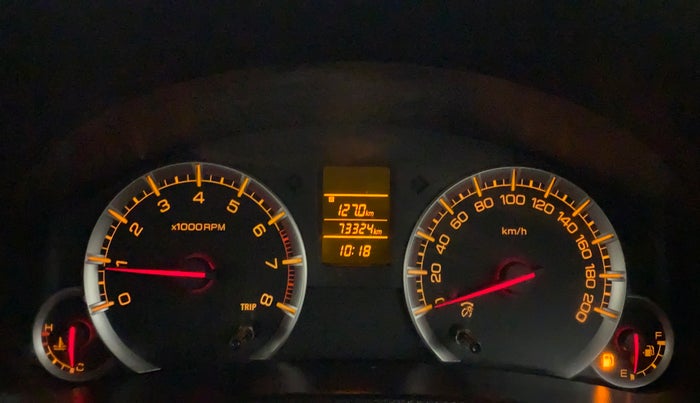 2015 Maruti Swift Dzire VXI, Petrol, Manual, 73,453 km, Odometer Image
