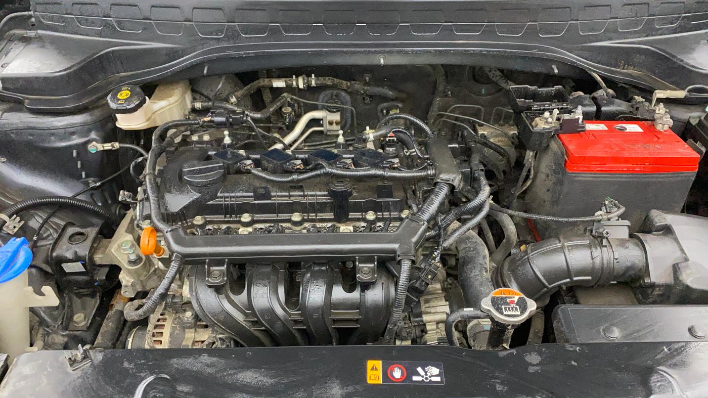 2021 KIA SONET HTK 1.2, Petrol, Manual, 46,028 km, Engine View