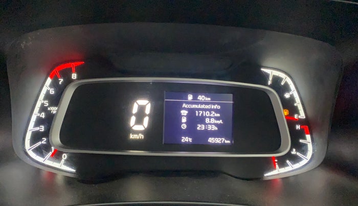 2021 KIA SONET HTK 1.2, Petrol, Manual, 45,927 km, Odometer Image