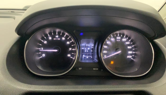 2019 Tata TIGOR XZ PLUS PETROL, Petrol, Manual, 54,267 km, Odometer Image