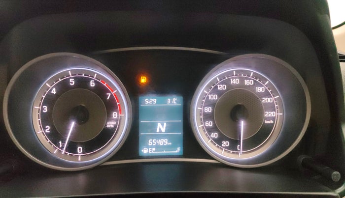 2019 Maruti Dzire ZXI AMT, Petrol, Automatic, 65,597 km, Odometer Image
