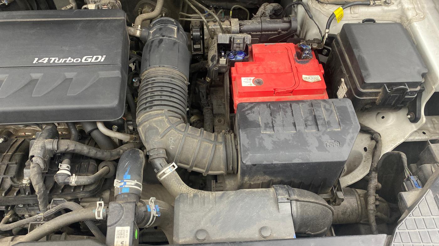 2023 Hyundai Creta SX (O) 1.4 TURBO DCT, Petrol, Automatic, 26,136 km, Engine View - Left