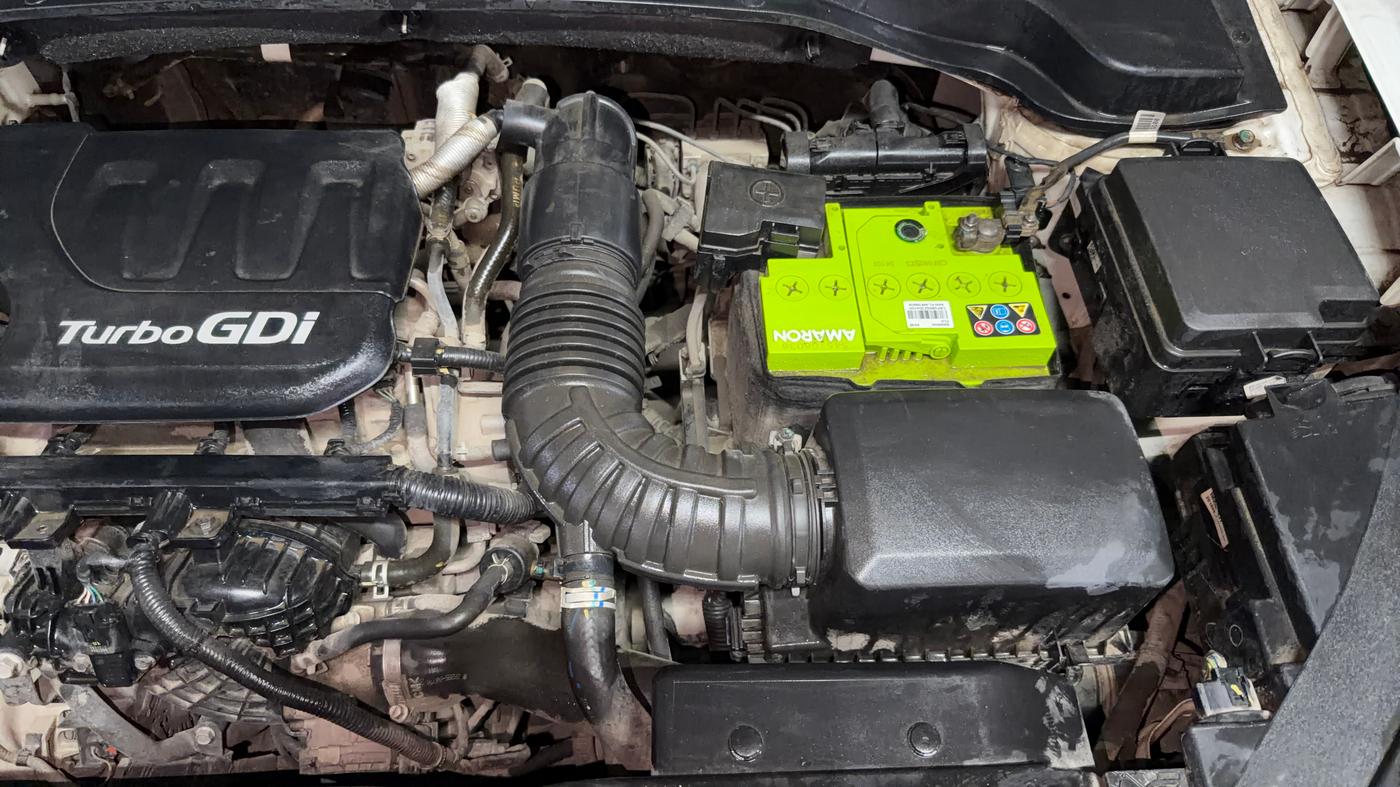 2020 KIA SONET HTX 1.0 IMT, Petrol, Manual, 63,666 km, Engine View - Left