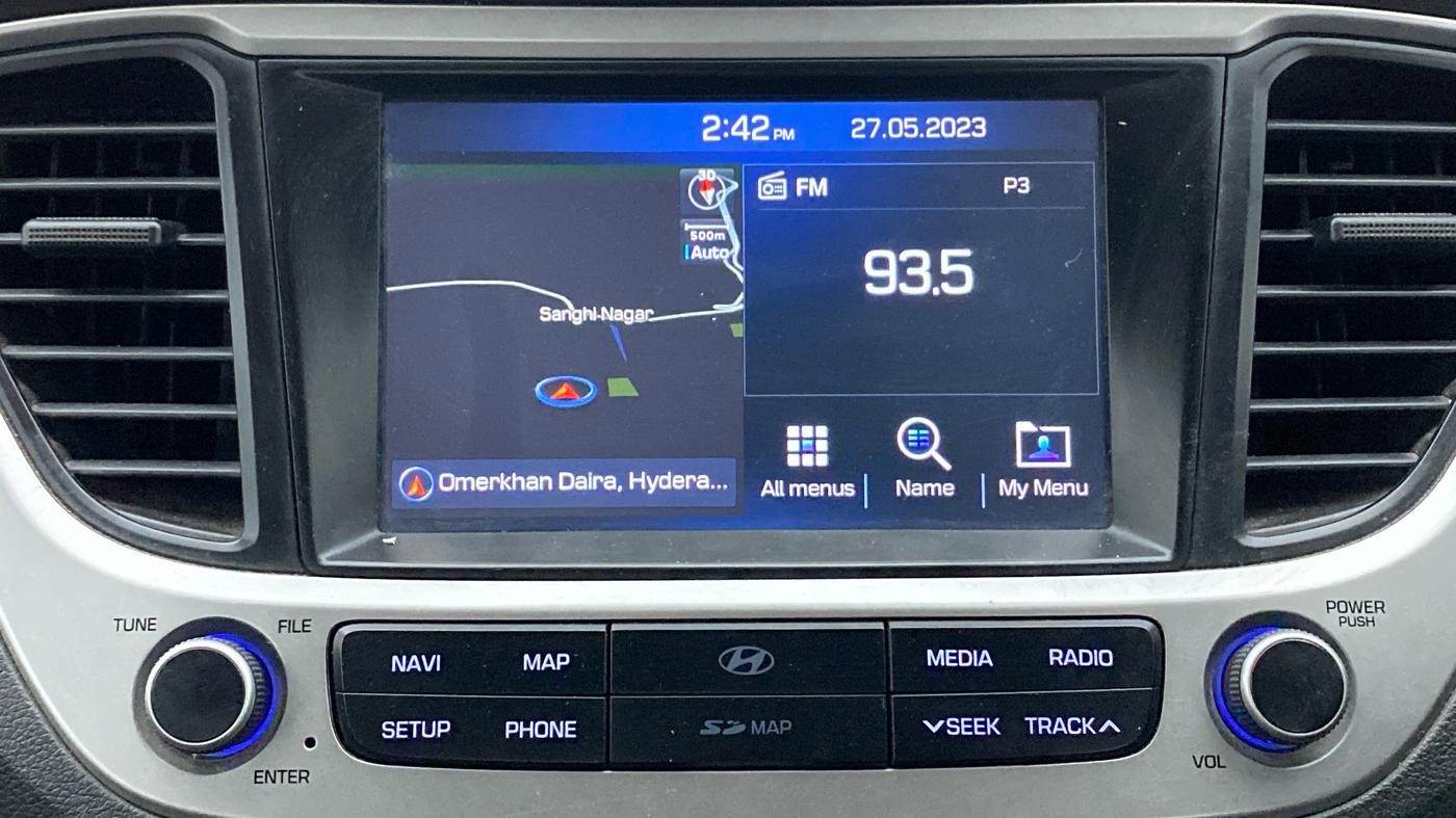 2018 Hyundai Verna 1.6 CRDI SX + AT, Diesel, Automatic, 75,269 km, Infotainment System