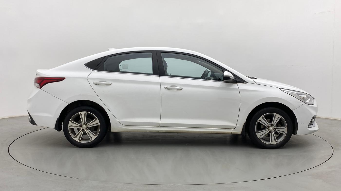 2018 Hyundai Verna 1.6 CRDI SX + AT, Diesel, Automatic, 75,269 km, Right Side View