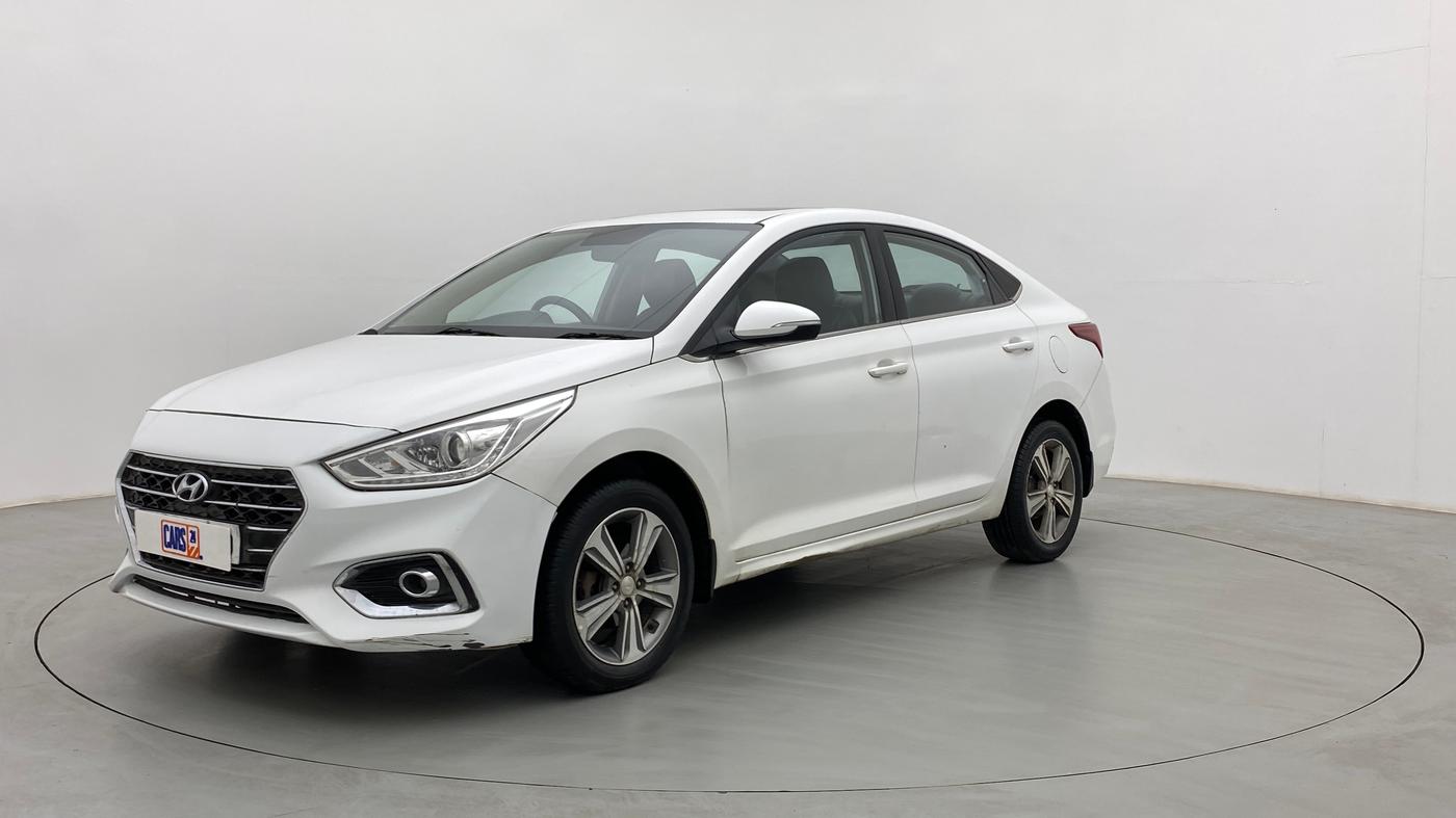 2018 Hyundai Verna 1.6 CRDI SX + AT, Diesel, Automatic, 75,269 km, Left Front Diagonal