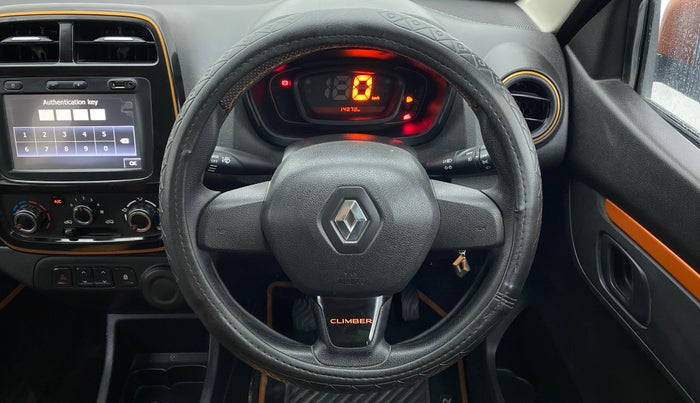 2018 Renault Kwid CLIMBER 1.0, Petrol, Manual, 14,878 km, Steering Wheel Close Up