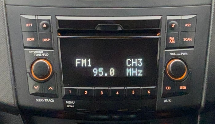 2013 Maruti Swift ZXI, Petrol, Manual, 55,816 km, Infotainment System
