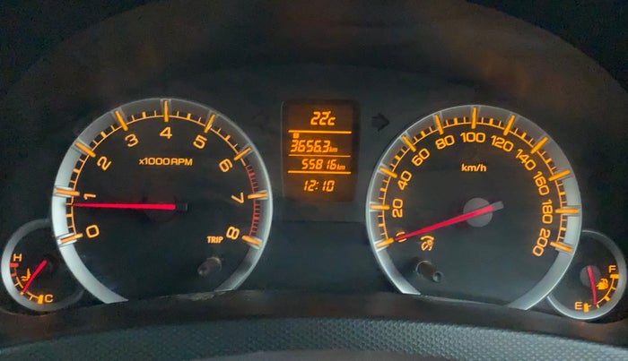 2013 Maruti Swift ZXI, Petrol, Manual, 55,816 km, Odometer Image