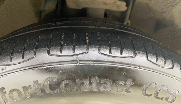 2019 Tata TIGOR XZA PETROL, Petrol, Automatic, 1,06,844 km, Right Front Tyre Tread