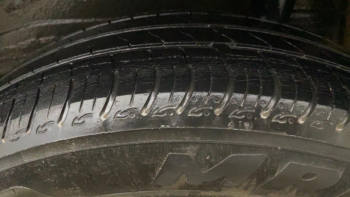 2020 Maruti S PRESSO VXI+, Petrol, Manual, 1,20,704 km, Left Rear Tyre Tread