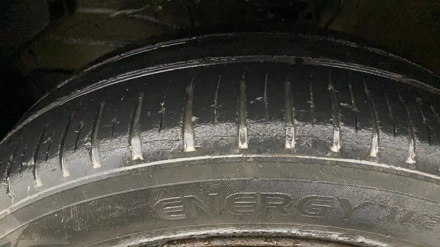 2020 Maruti S PRESSO VXI+, Petrol, Manual, 1,20,704 km, Left Front Tyre Tread