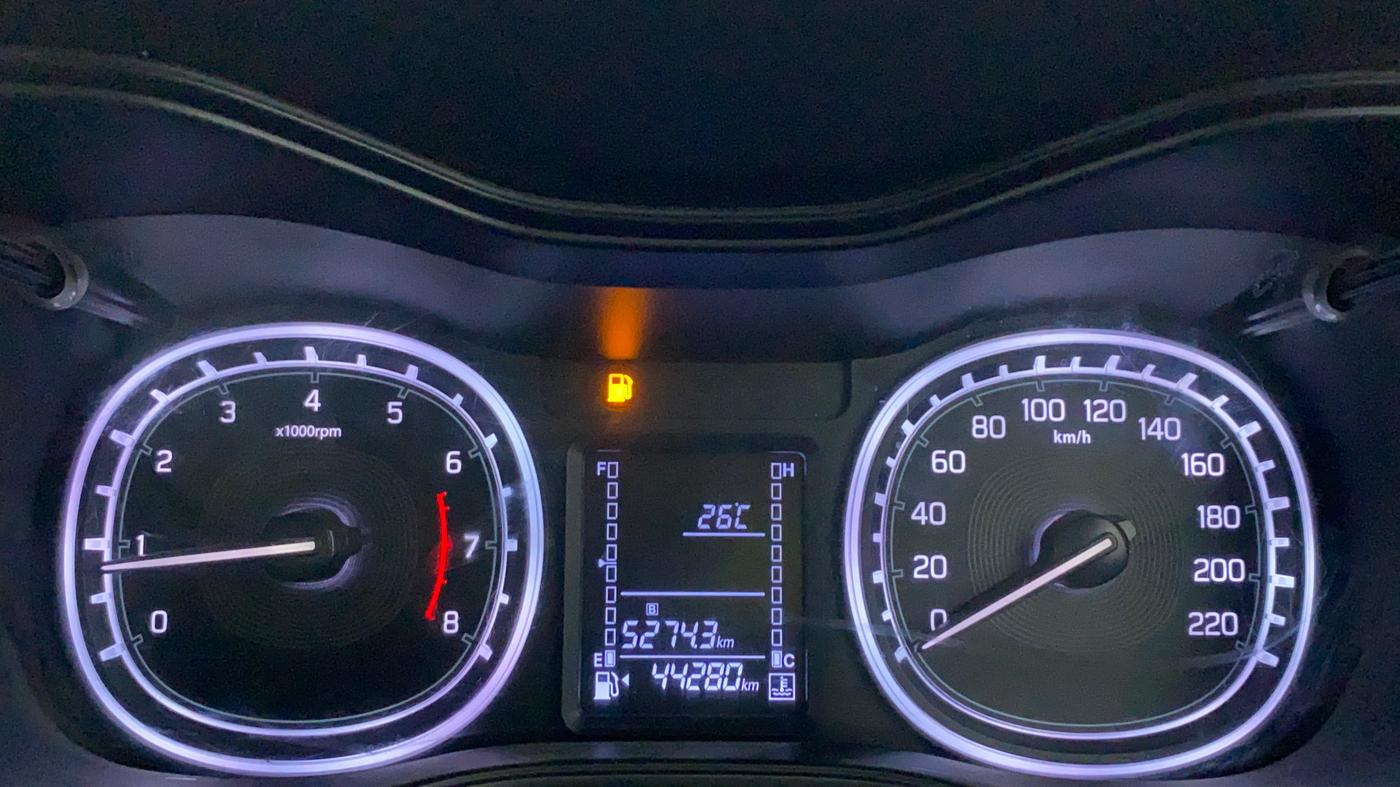 2020 Toyota URBAN CRUISER PREMIUM MT, Petrol, Manual, 44,492 km, Odometer Image