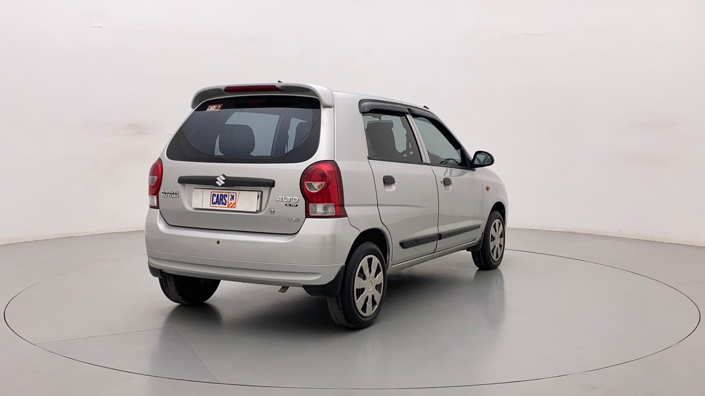 2011 Maruti Alto K10 VXI, Petrol, Manual, 66,971 km, Right Back Diagonal