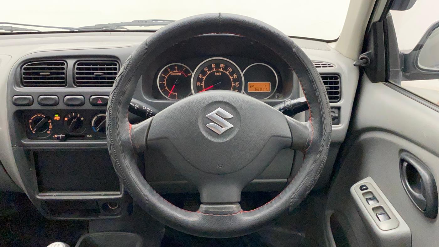 2011 Maruti Alto K10 VXI, Petrol, Manual, 66,971 km, Steering Wheel Close Up