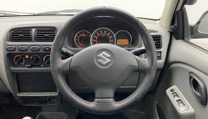 2011 Maruti Alto K10 VXI, Petrol, Manual, 66,971 km, Steering Wheel Close Up