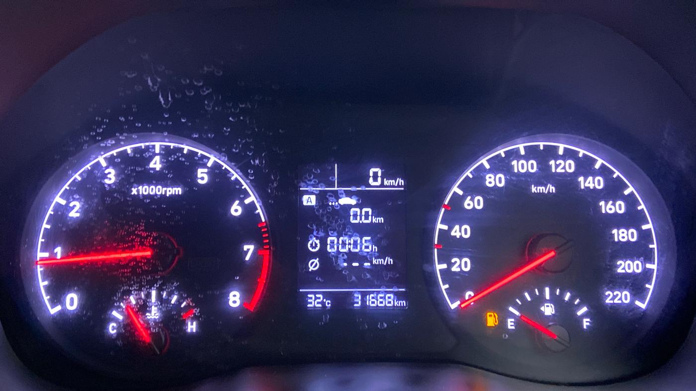 2018 Hyundai Verna 1.4 VTVT E, Petrol, Manual, 31,877 km, Odometer Image