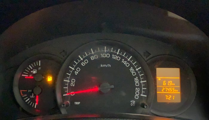 2015 Maruti Swift Dzire LXI (O), Petrol, Manual, 27,707 km, Odometer Image