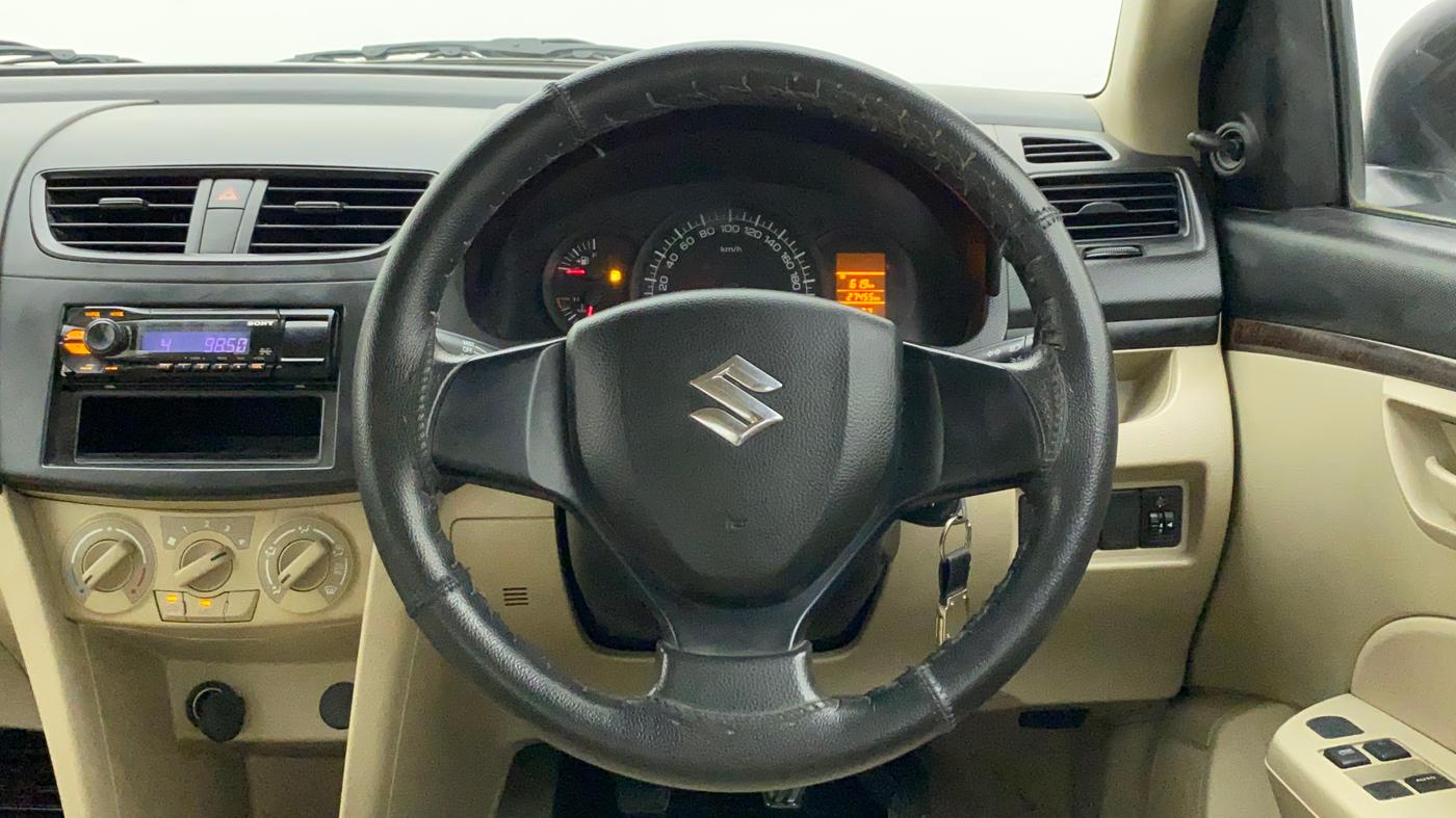 2015 Maruti Swift Dzire LXI (O), Petrol, Manual, 27,707 km, Steering Wheel Close Up
