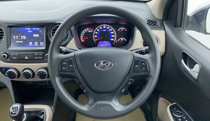 2017 Hyundai Grand i10 SPORTZ O 1.2, Petrol, Manual, 16,036 km, Steering Wheel Close Up
