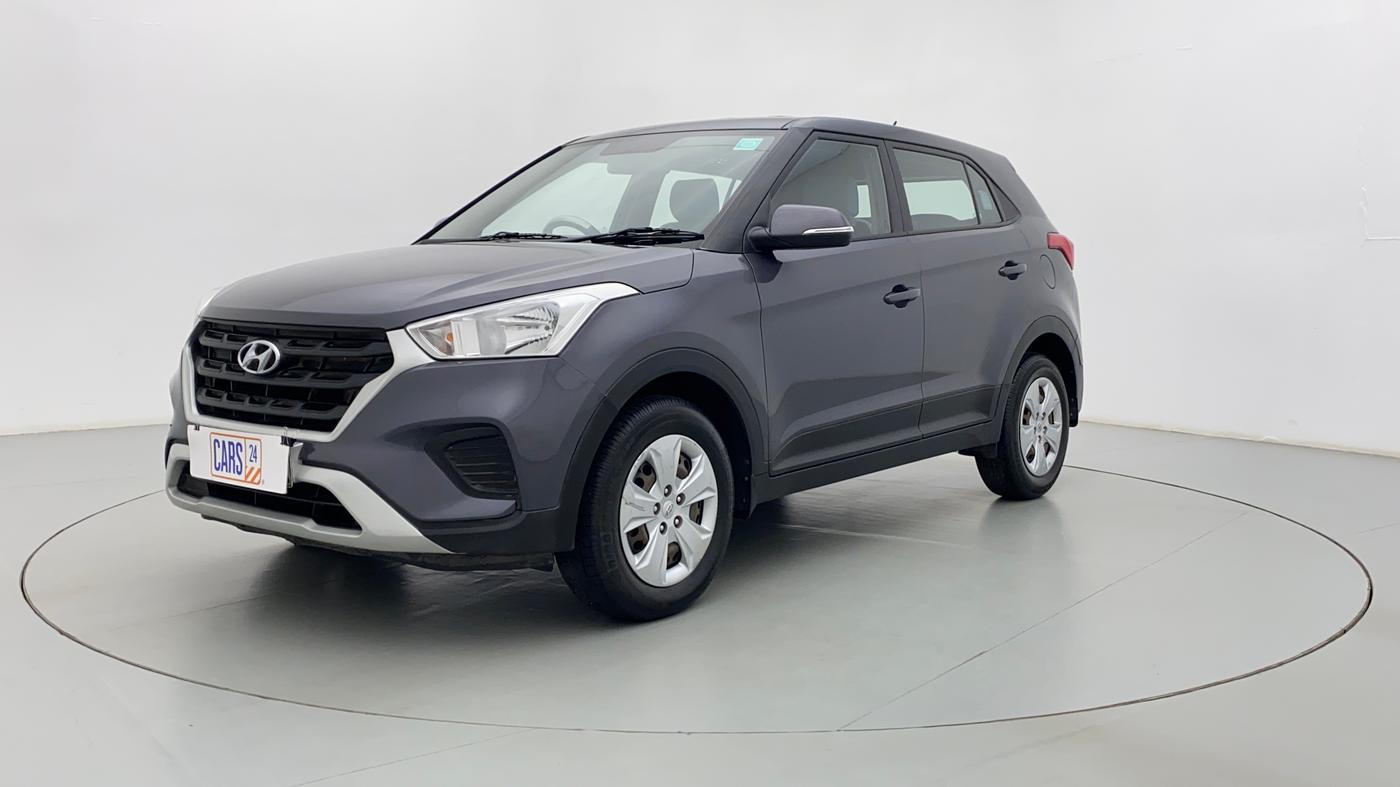 2018 Hyundai Creta 1.4 E PLUS CRDI, Diesel, Manual, 2,41,617 km, Left Front Diagonal (45- Degree) View
