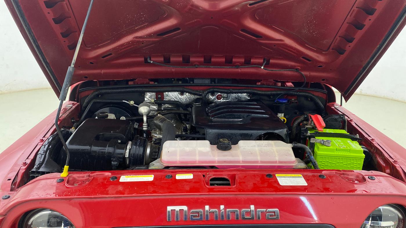 2021 Mahindra Thar LX HT PETROL 4WD MT, Petrol, Manual, 35,414 km, Engine View