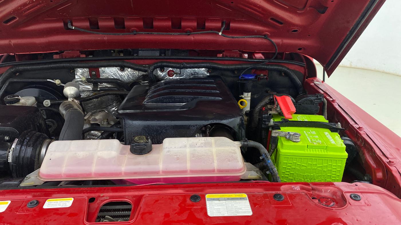 2021 Mahindra Thar LX HT PETROL 4WD MT, Petrol, Manual, 35,414 km, Engine View - Left