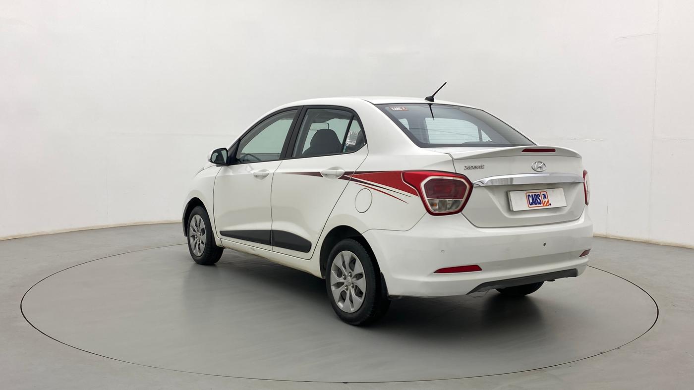 2016 Hyundai Xcent S 1.2 SPECIAL EDITION, Petrol, Manual, 37,285 km, Left Back Diagonal