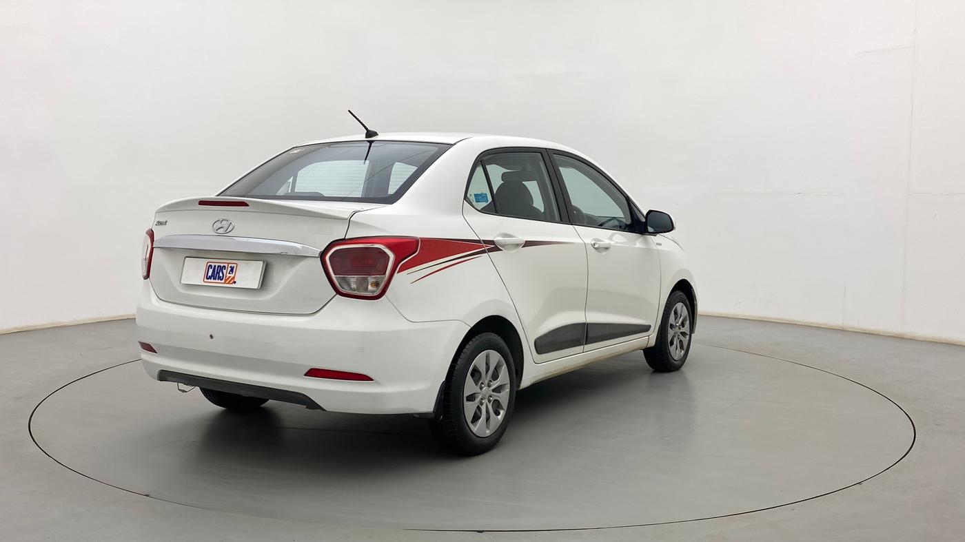 2016 Hyundai Xcent S 1.2 SPECIAL EDITION, Petrol, Manual, 37,285 km, Right Back Diagonal