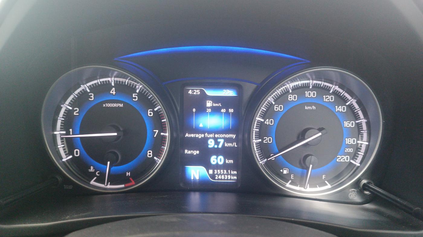 2019 Toyota Glanza V CVT, Petrol, Automatic, 24,627 km, Odometer Image