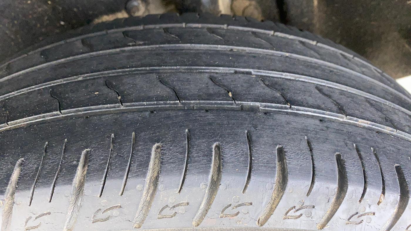 2019 Maruti Vitara Brezza ZDI AMT, Diesel, Automatic, 56,107 km, Left Rear Tyre Tread