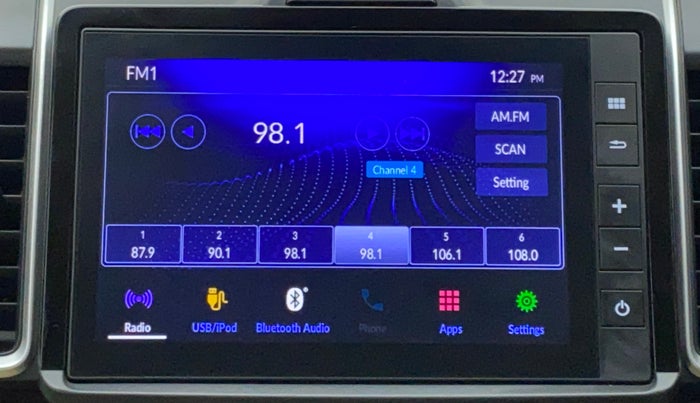 2020 Honda City ZX CVT, Petrol, Automatic, 9,502 km, Infotainment System
