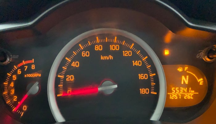 2017 Maruti Celerio VXI AMT, Petrol, Automatic, 55,341 km, Odometer Image