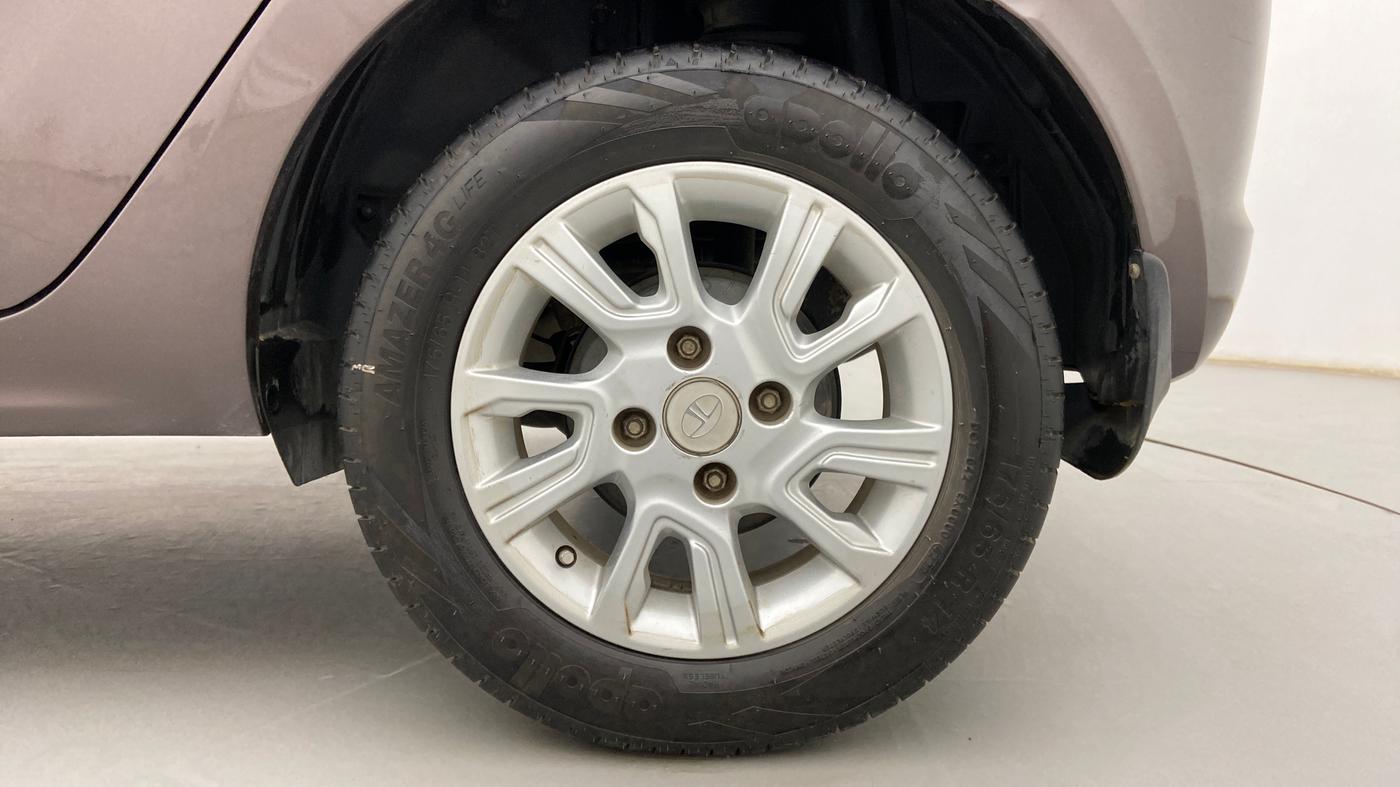 2018 Tata Tiago XZA PETROL, Petrol, Automatic, 76,564 km, Left Rear Wheel