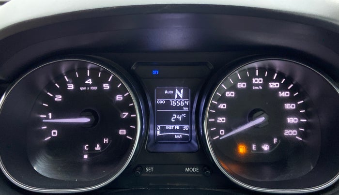 2018 Tata Tiago XZA PETROL, Petrol, Automatic, 76,564 km, Odometer Image