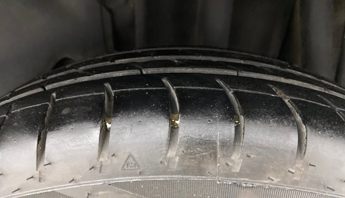 2018 Tata Tiago XZA PETROL, Petrol, Automatic, 76,564 km, Left Rear Tyre Tread