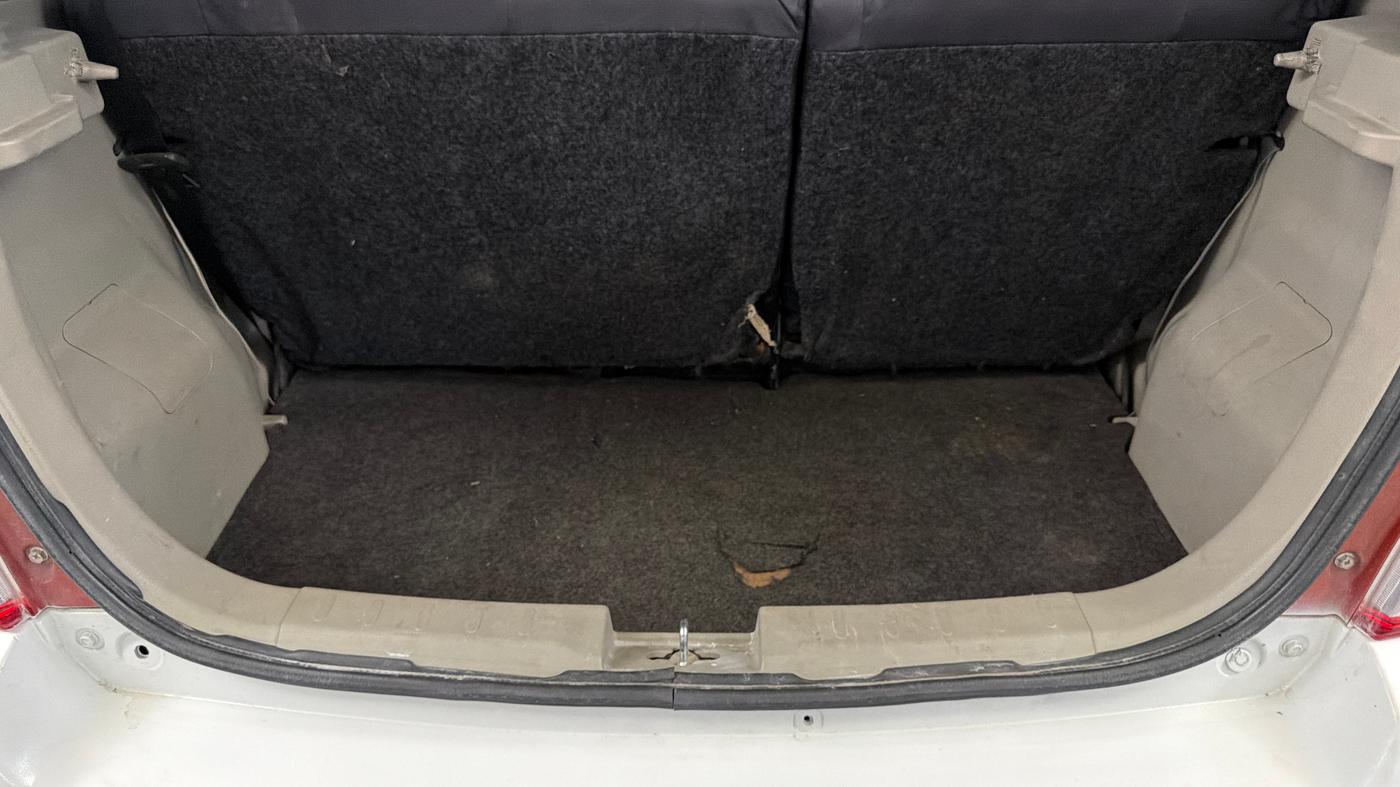 2014 Maruti Celerio VXI AMT, Petrol, Automatic, 70,634 km, Boot Inside