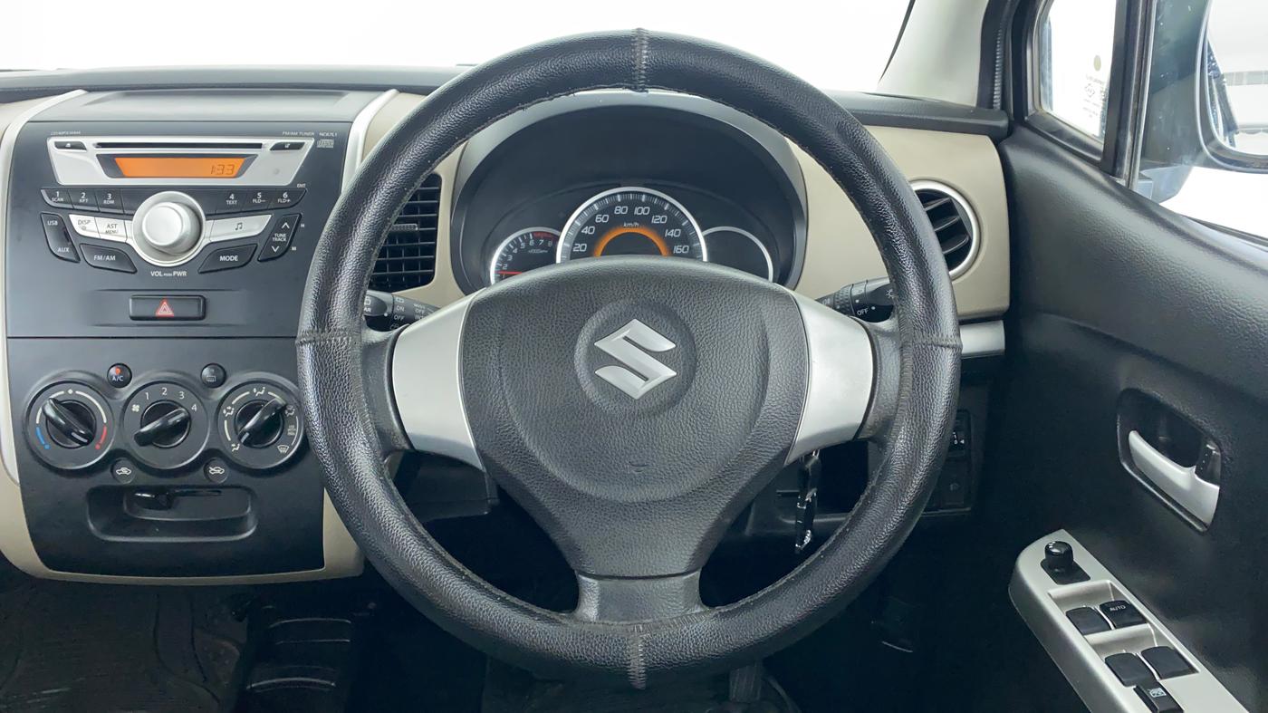 2014 Maruti Wagon R 1.0 VXI, Petrol, Manual, 20,969 km, Steering Wheel Close Up