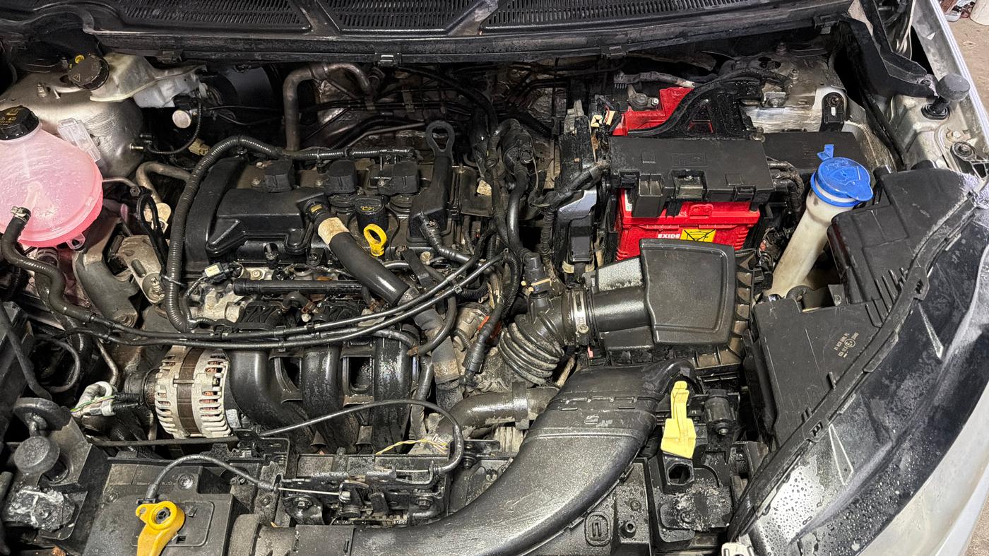 2019 Ford Ecosport TITANIUM 1.5L PETROL AT, Petrol, Automatic, 81,647 km, Engine View - Left