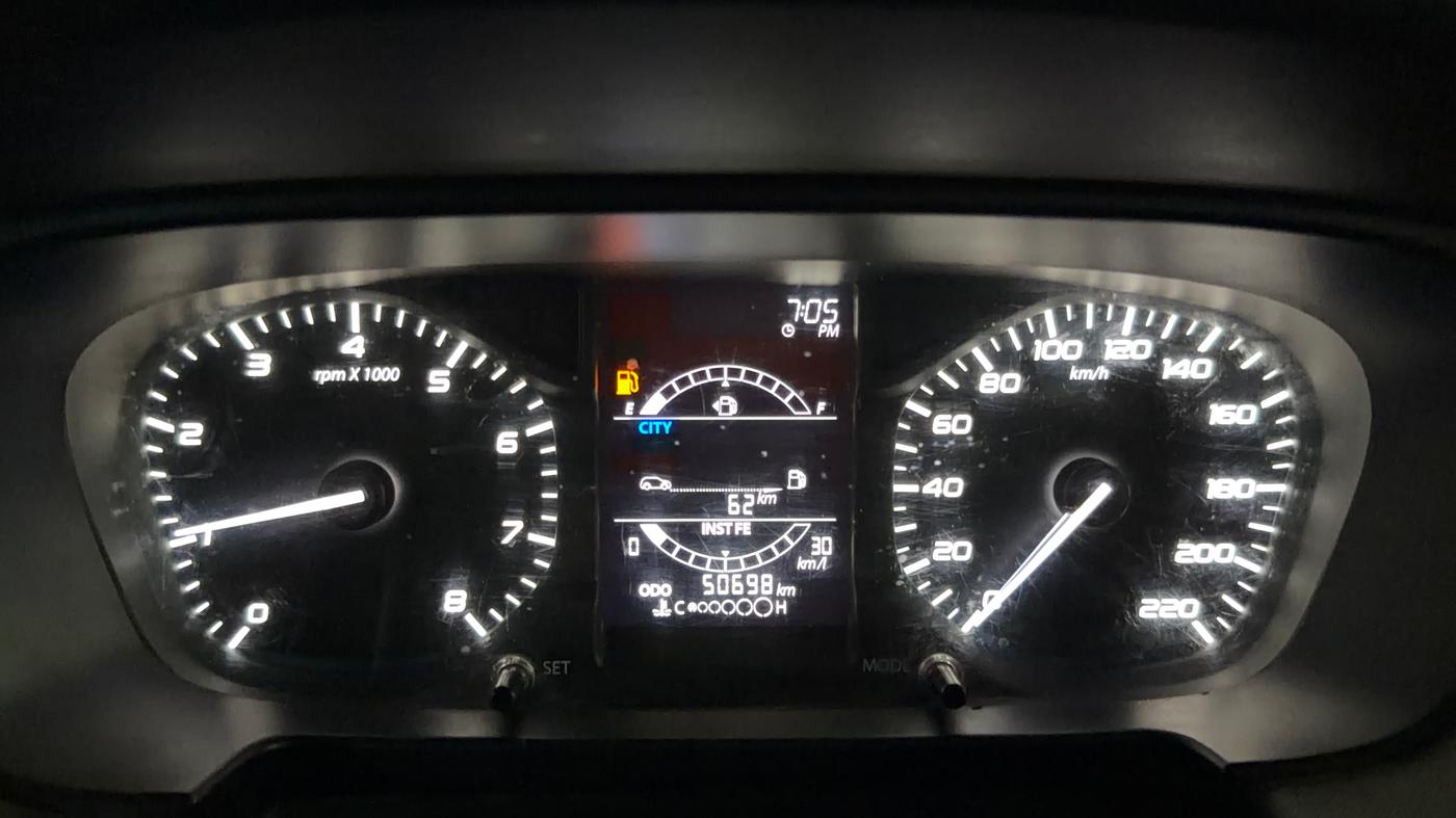 2021 Tata PUNCH ADVENTURE MT, CNG, Manual, 50,698 km, Odometer Image