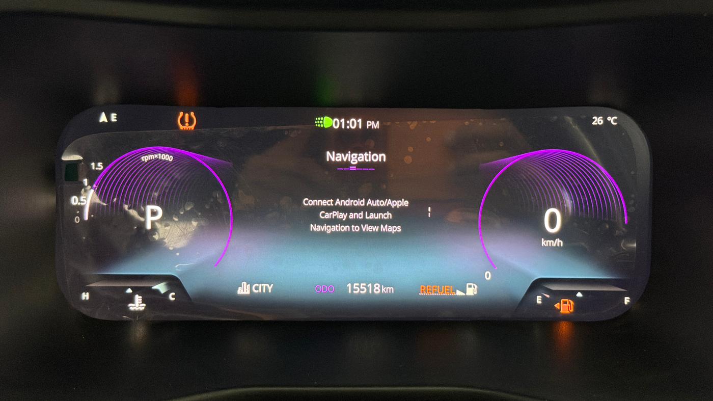 2024 Tata NEXON FEARLESS + SUNROOF DCA DUAL TONE 1.2 PETROL, Petrol, Automatic, 15,517 km, Odometer Image