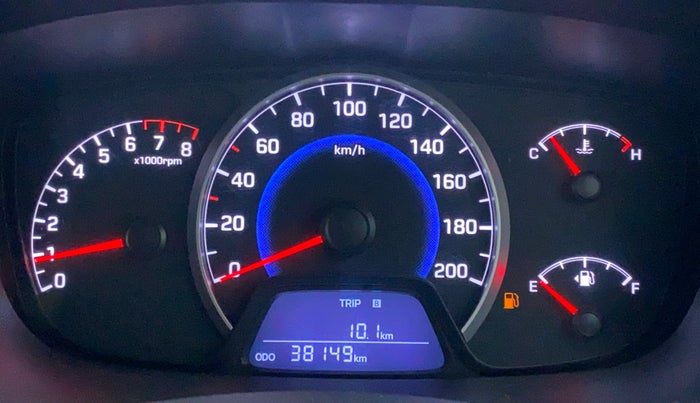 2014 Hyundai Grand i10 SPORTZ 1.2 KAPPA VTVT, Petrol, Manual, 38,509 km, Odometer Image