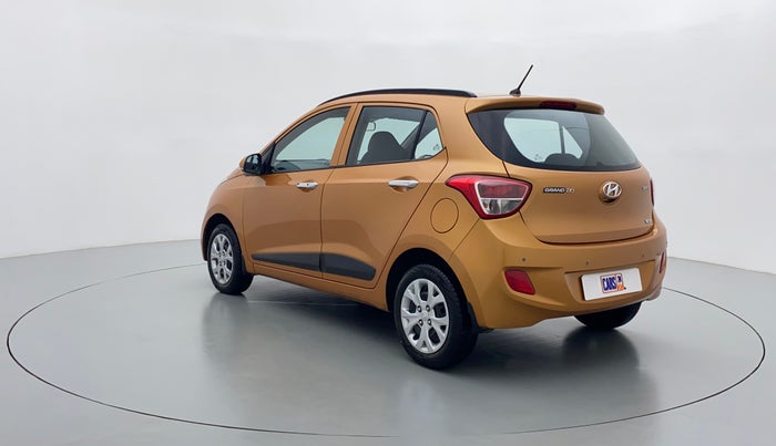 2014 Hyundai Grand i10 SPORTZ 1.2 KAPPA VTVT, Petrol, Manual, 38,509 km, Left Back Diagonal